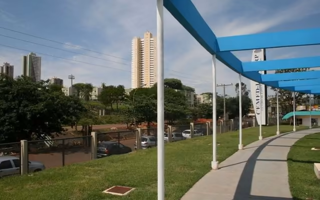 Centro de Especialidades Médicas (CEMED) da faculdade, em Campo Grande (MS), onde fez o ambulatório de psiquiatria