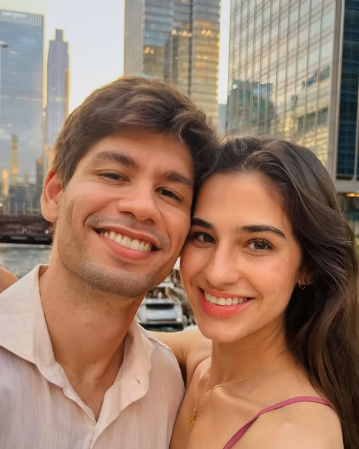Dra. Liliane Smaniotto e o psiquiatra Dr. Arthur Tolentino, seu parceiro de profissão e de vida